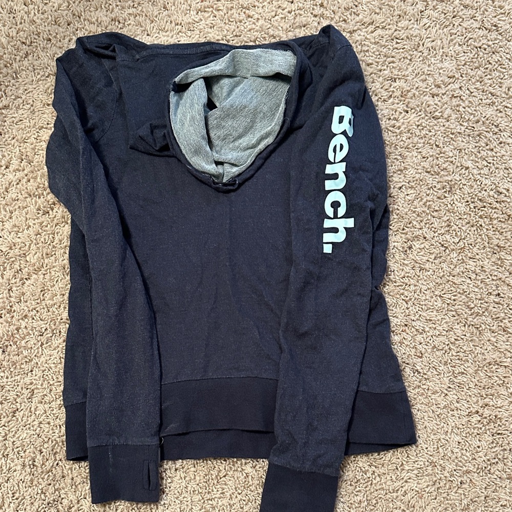 Bench blue Sweatshirt with Light blue Details